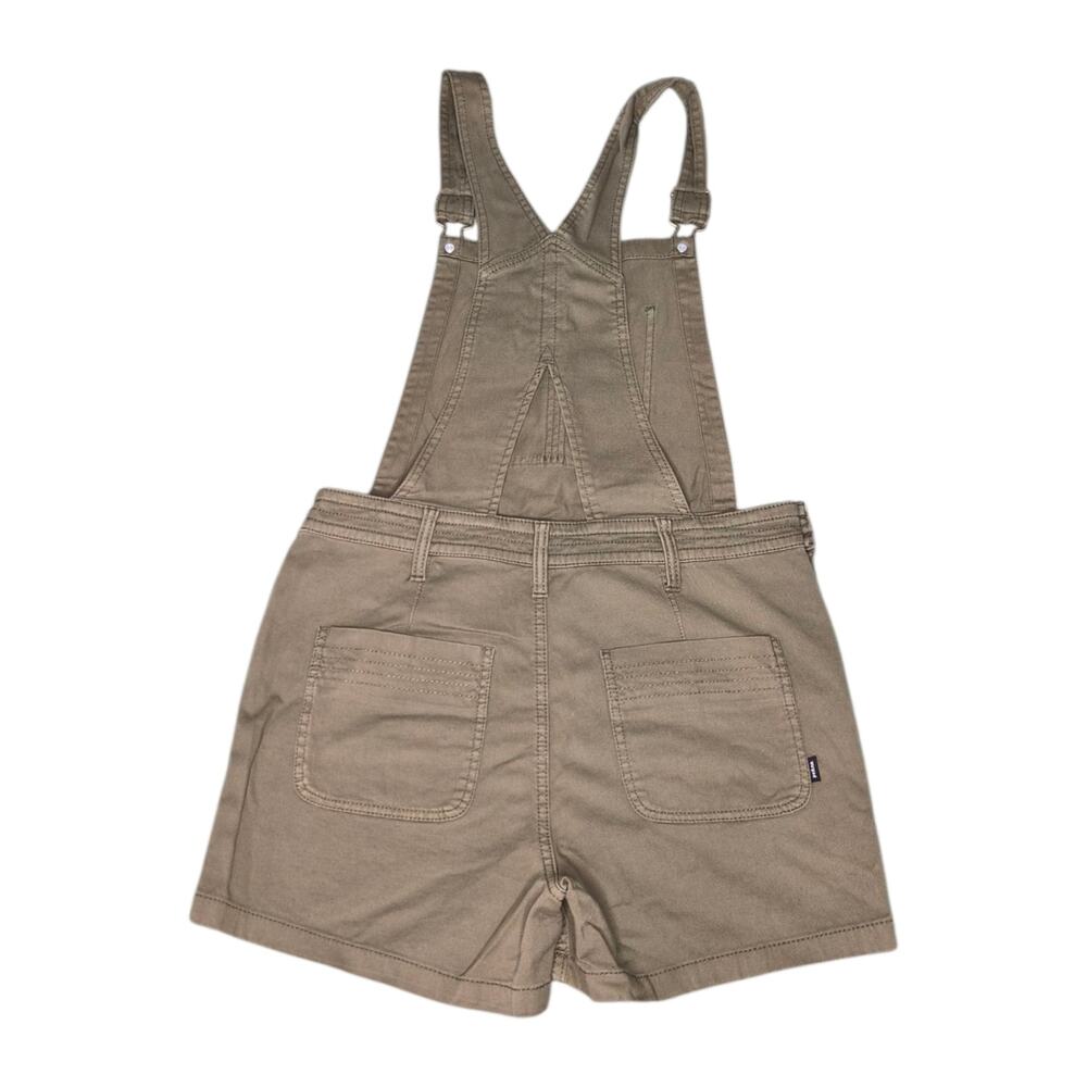Prana Women's Sancho Shortalls Cargo Green | Small - Picture 3 of 7